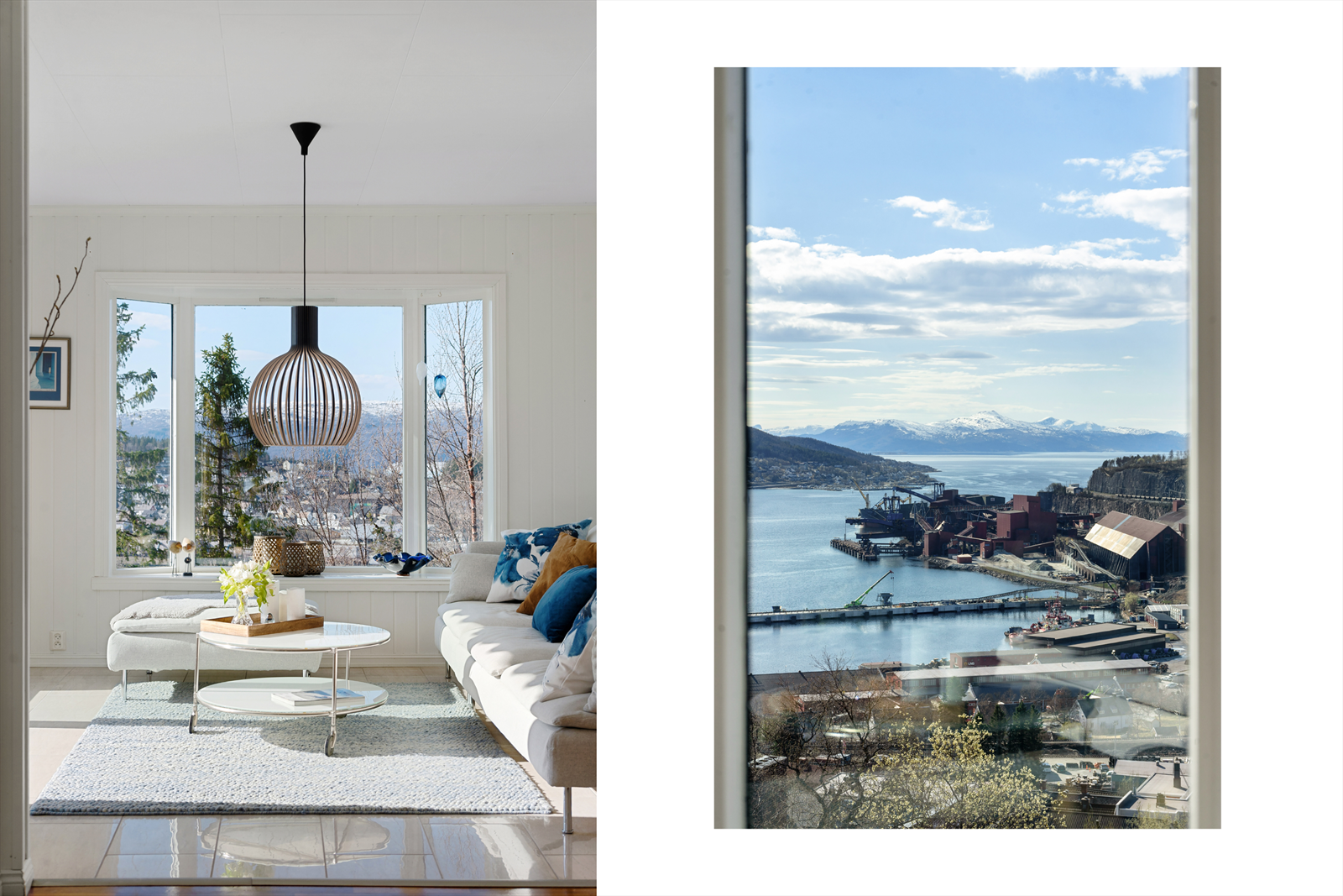 Utsikt fra stue Galleribilde