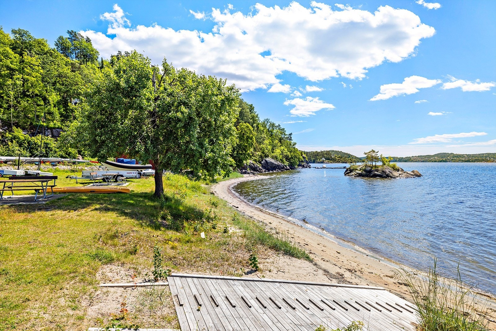 Badestrand Seivall Galleribilde