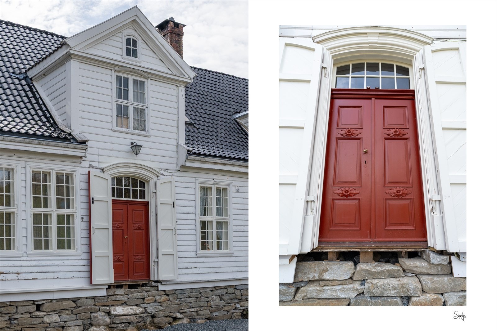 Grunnmuren og drenering er restaurert nå i år. Galleribilde