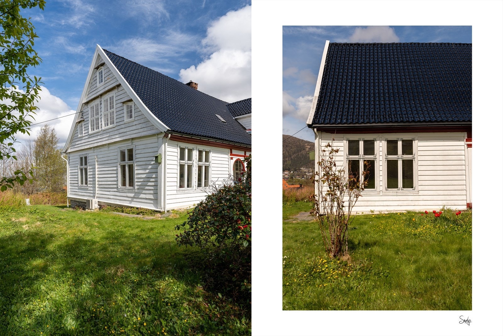 De øverste vinduene på vestveggen er også ny i 25/26 Galleribilde