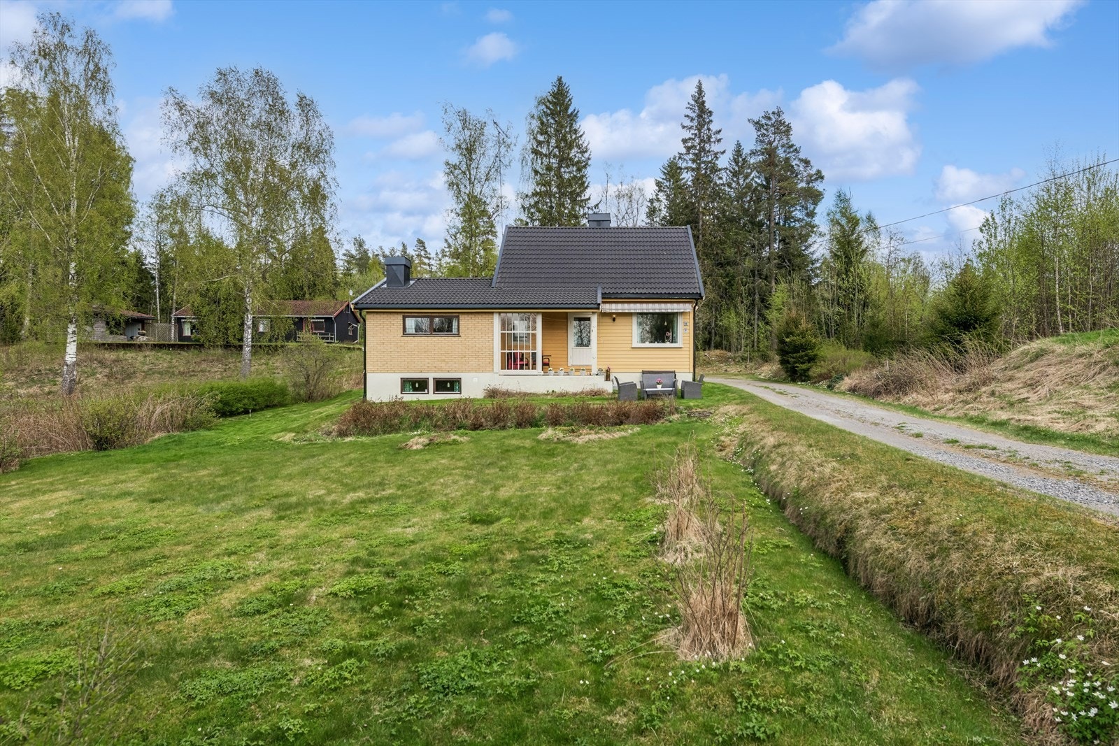 Frodige, grønne omgivelser. Galleribilde