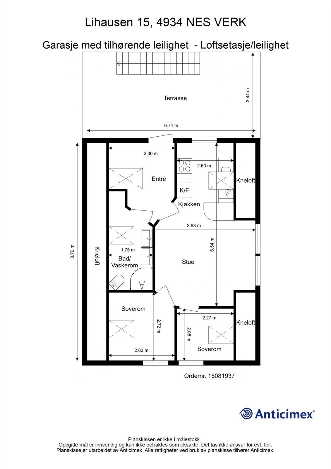 Plantegning Leilighet Galleribilde