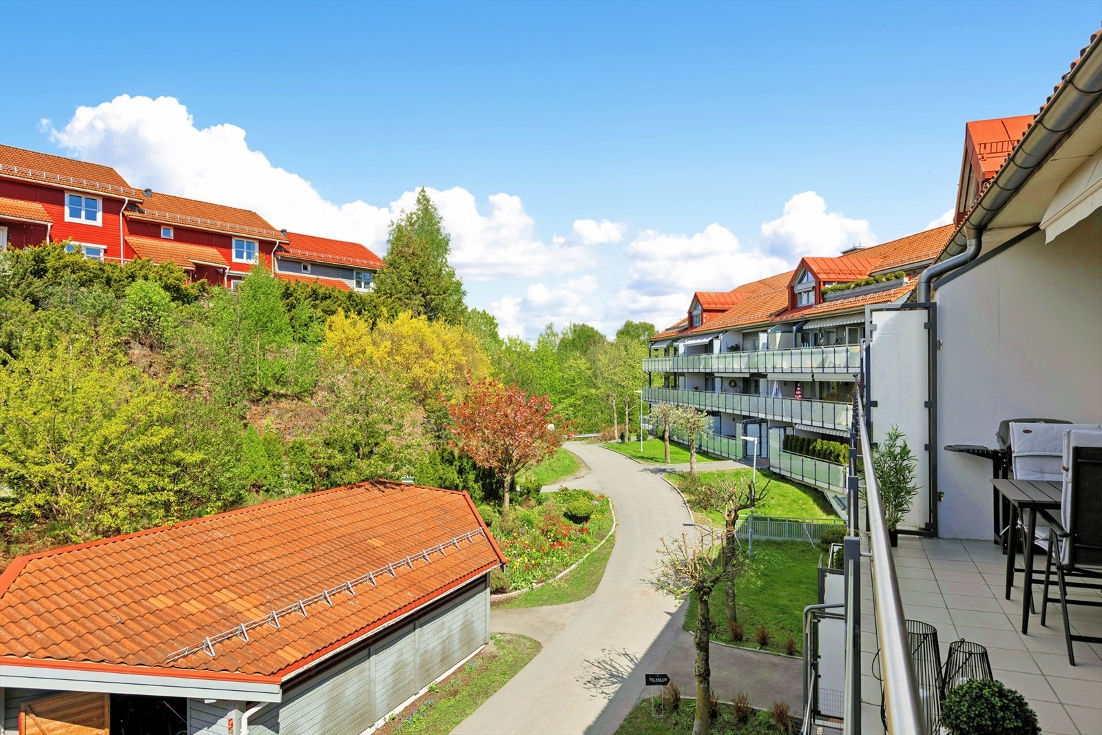 Hiltonåsen er et veletablert og populært boligområde Galleribilde