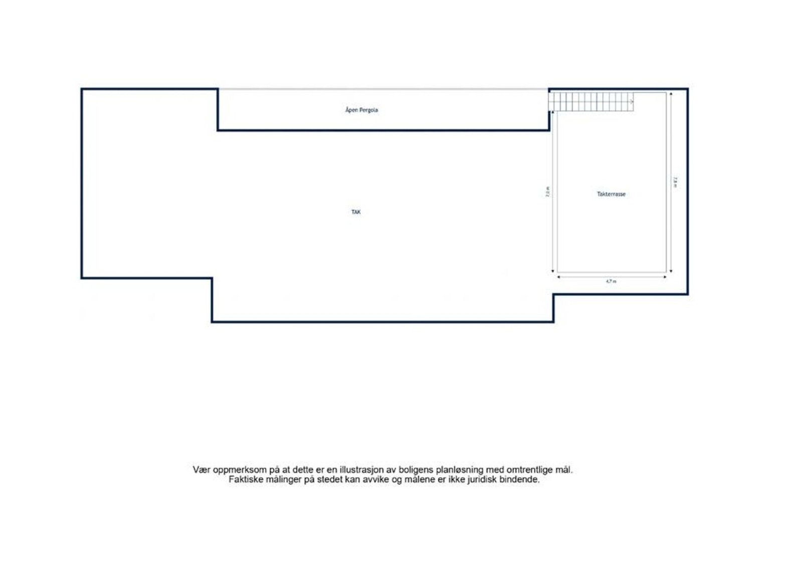 Takplan. Galleribilde