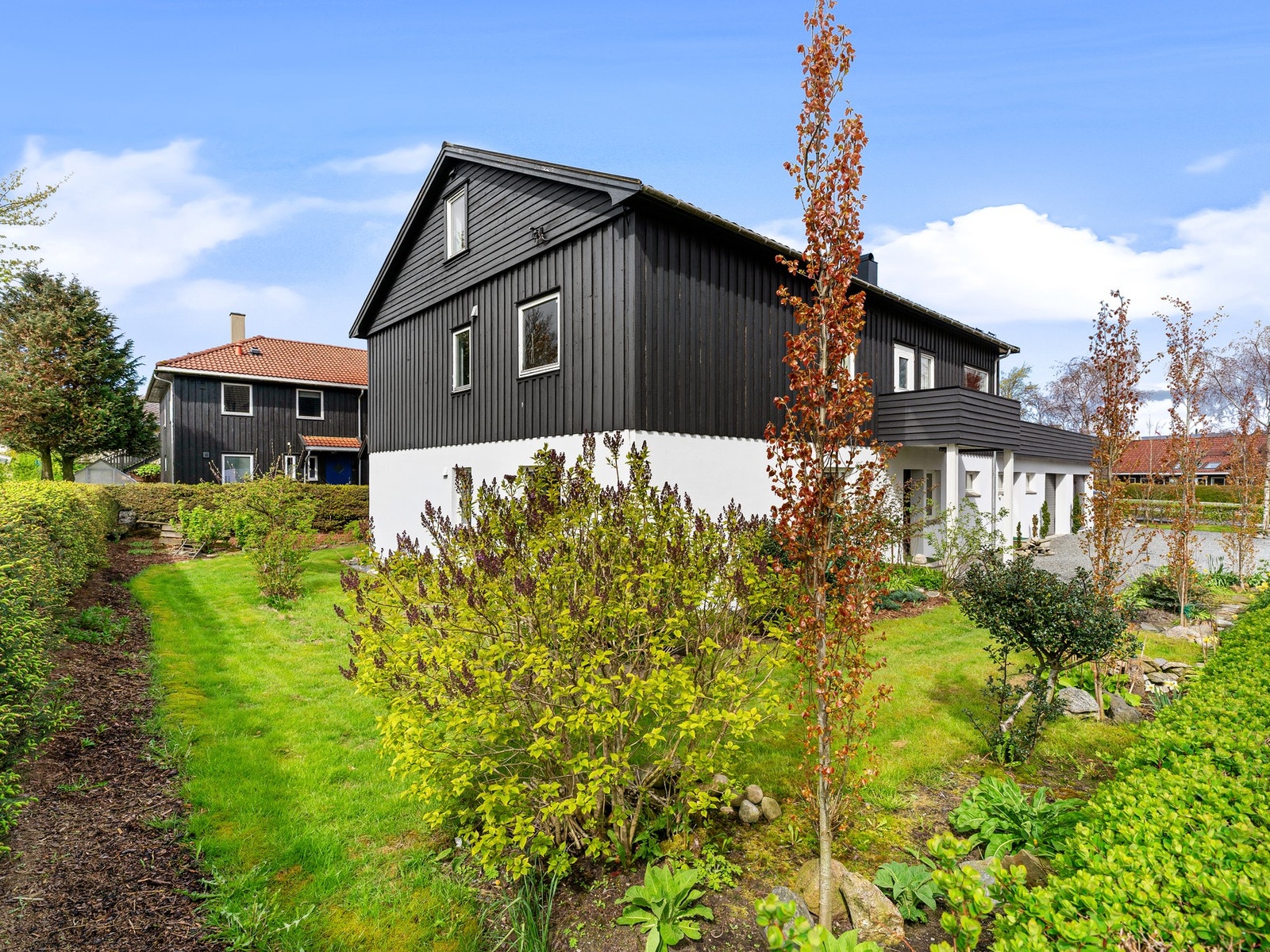 Flott opparbeidet uteområde. Galleribilde