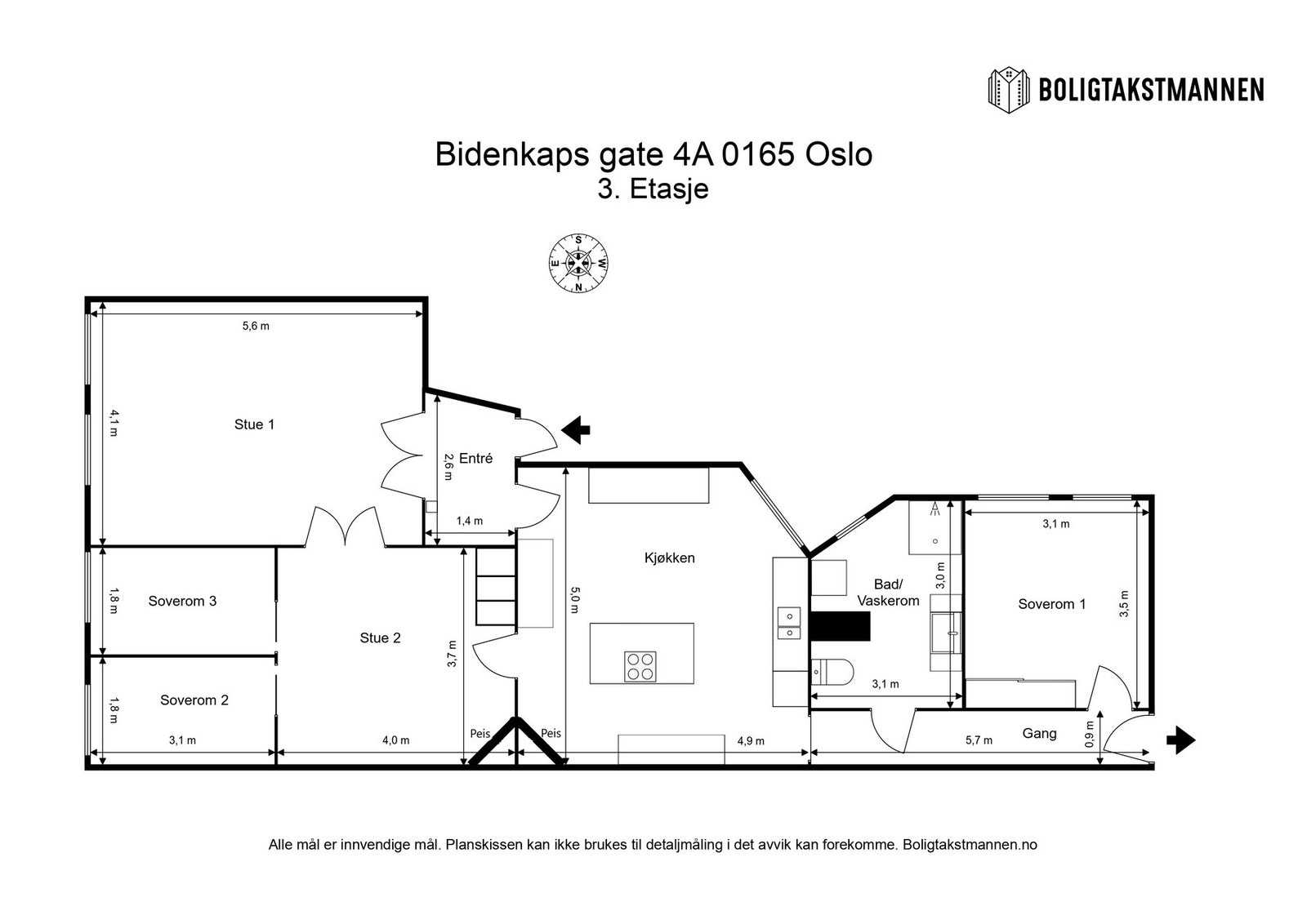 Plantegning. Galleribilde