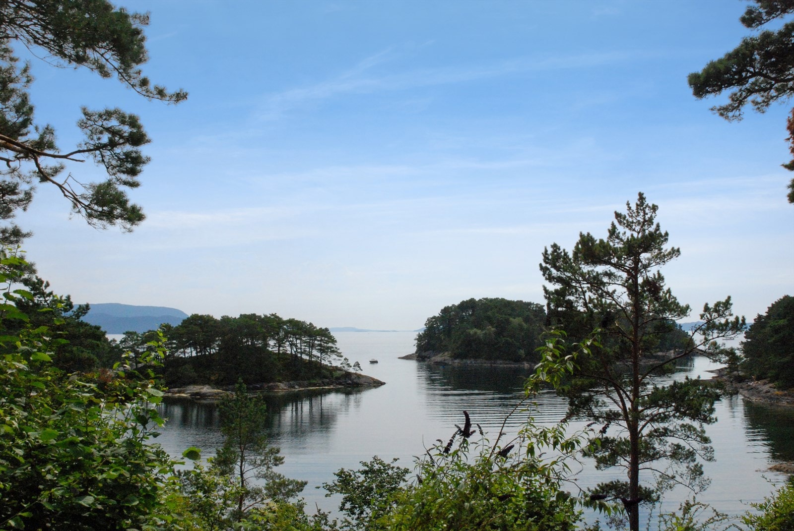 Havblikk i Kobbavågen og Bjørnafjorden. Galleribilde