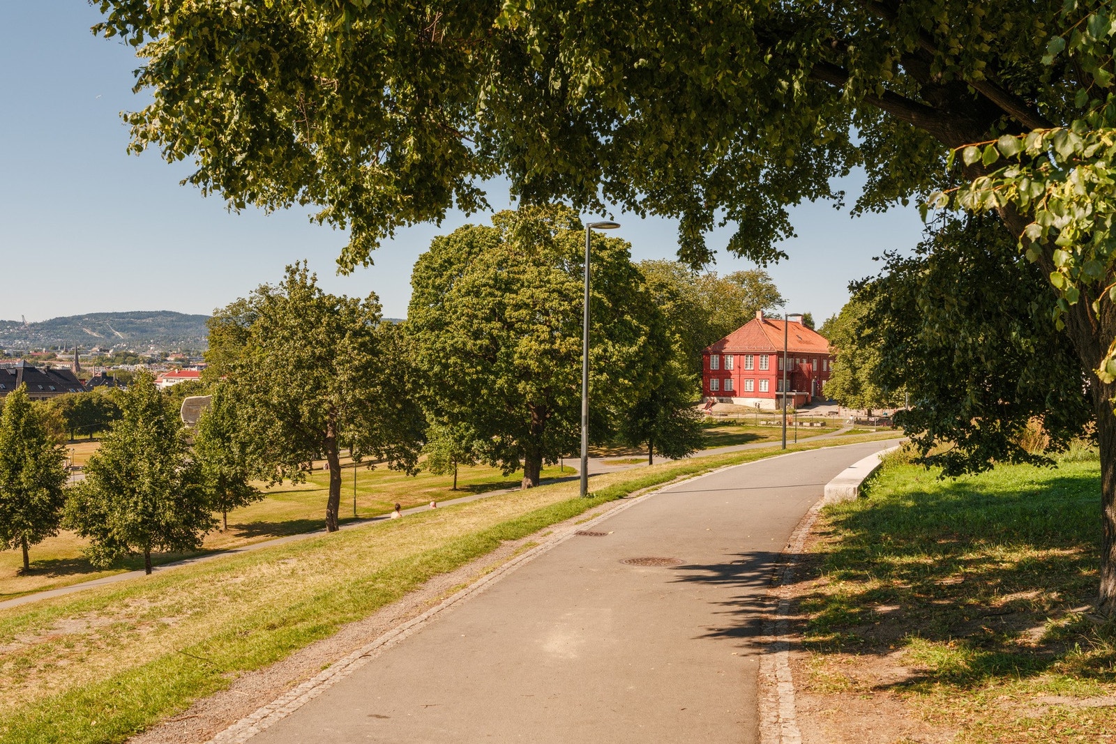 Kampen Park er en av flere parker som ligger kun en spasertur unna. Galleribilde