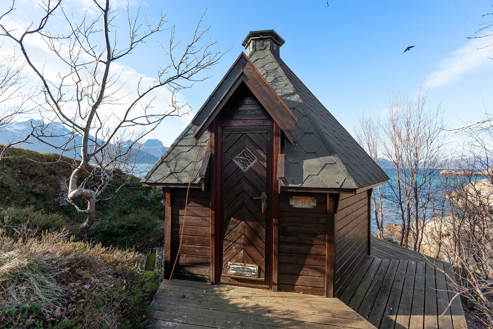 Grillhytt hvor man kan nyte lange kvelder med venner og familie. Galleribilde