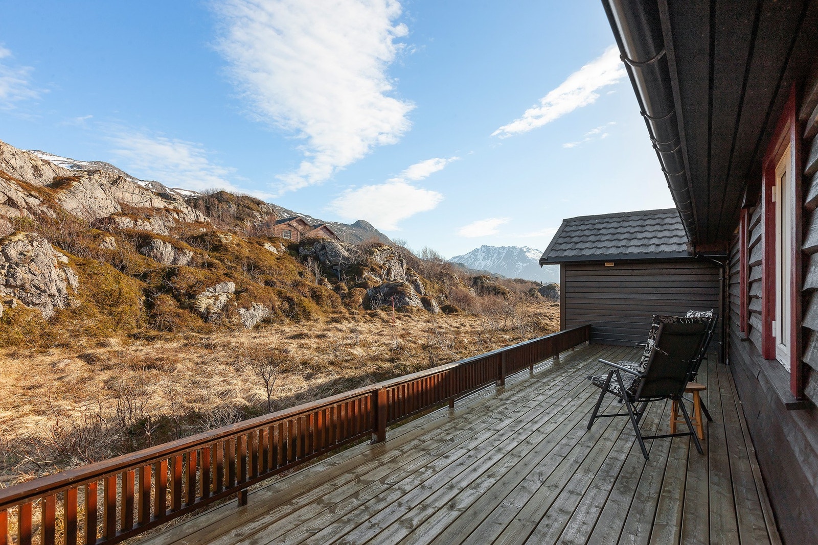 Her kan morgenkaffen nytes. Galleribilde
