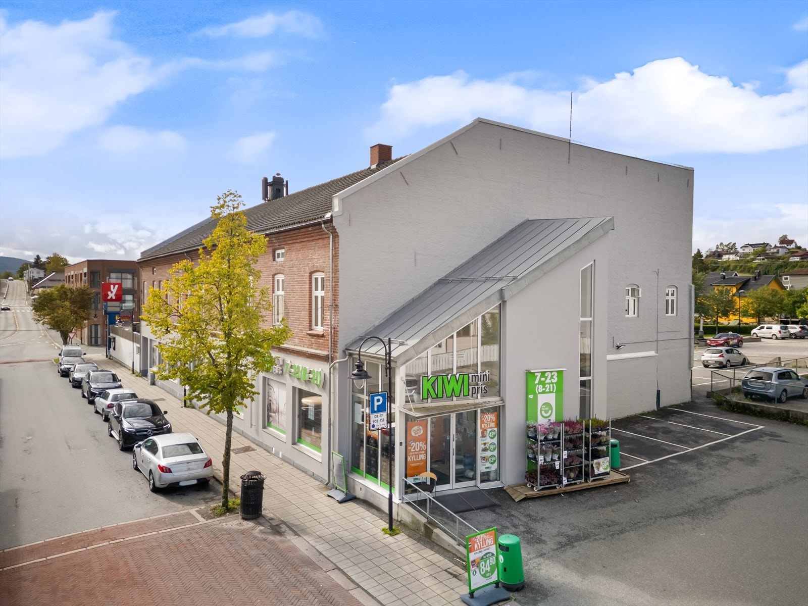 Dagligvare i umiddelbar nærhet. Galleribilde