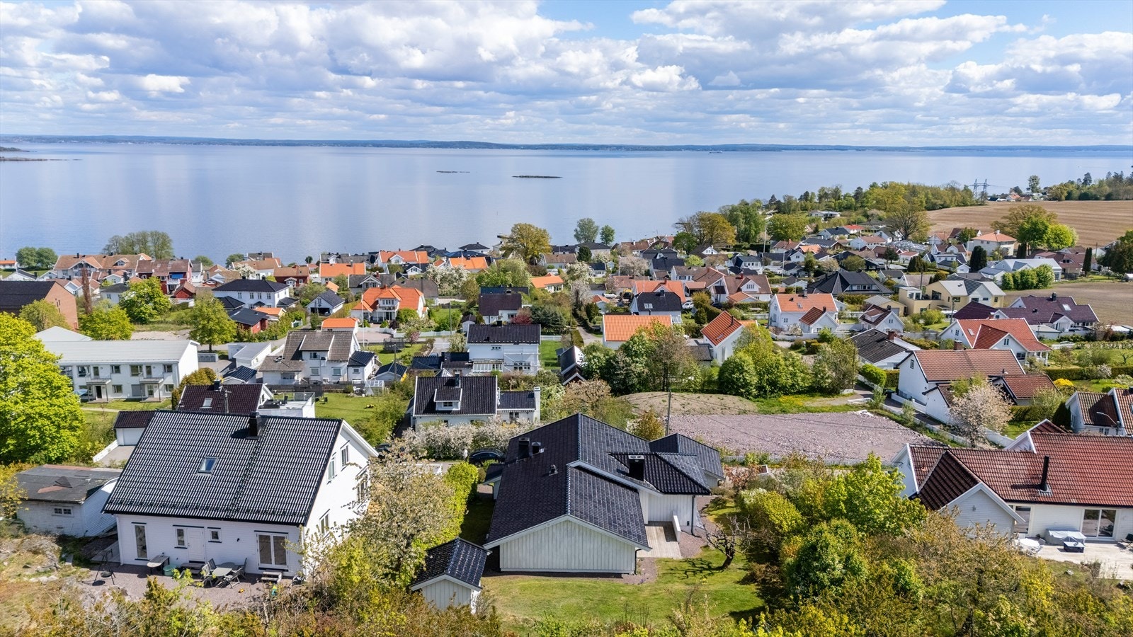 Her bor man høyt og fritt med panoramautsikt over Oslofjorden! Galleribilde