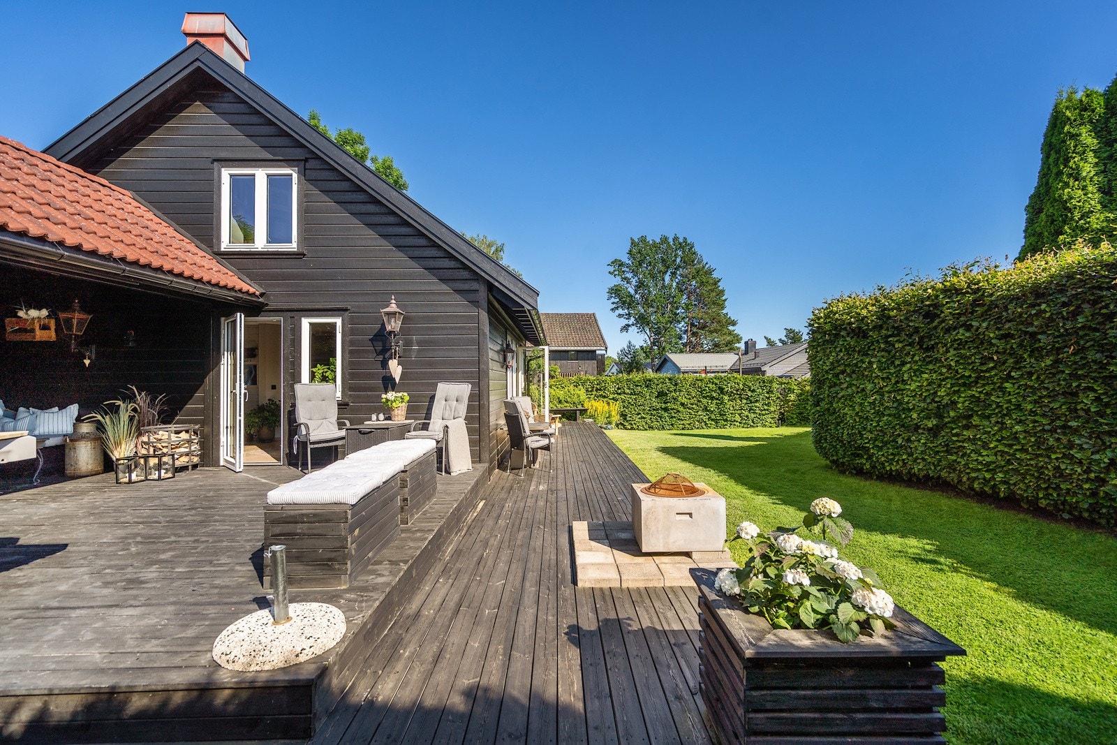 Herlig uteplass Galleribilde