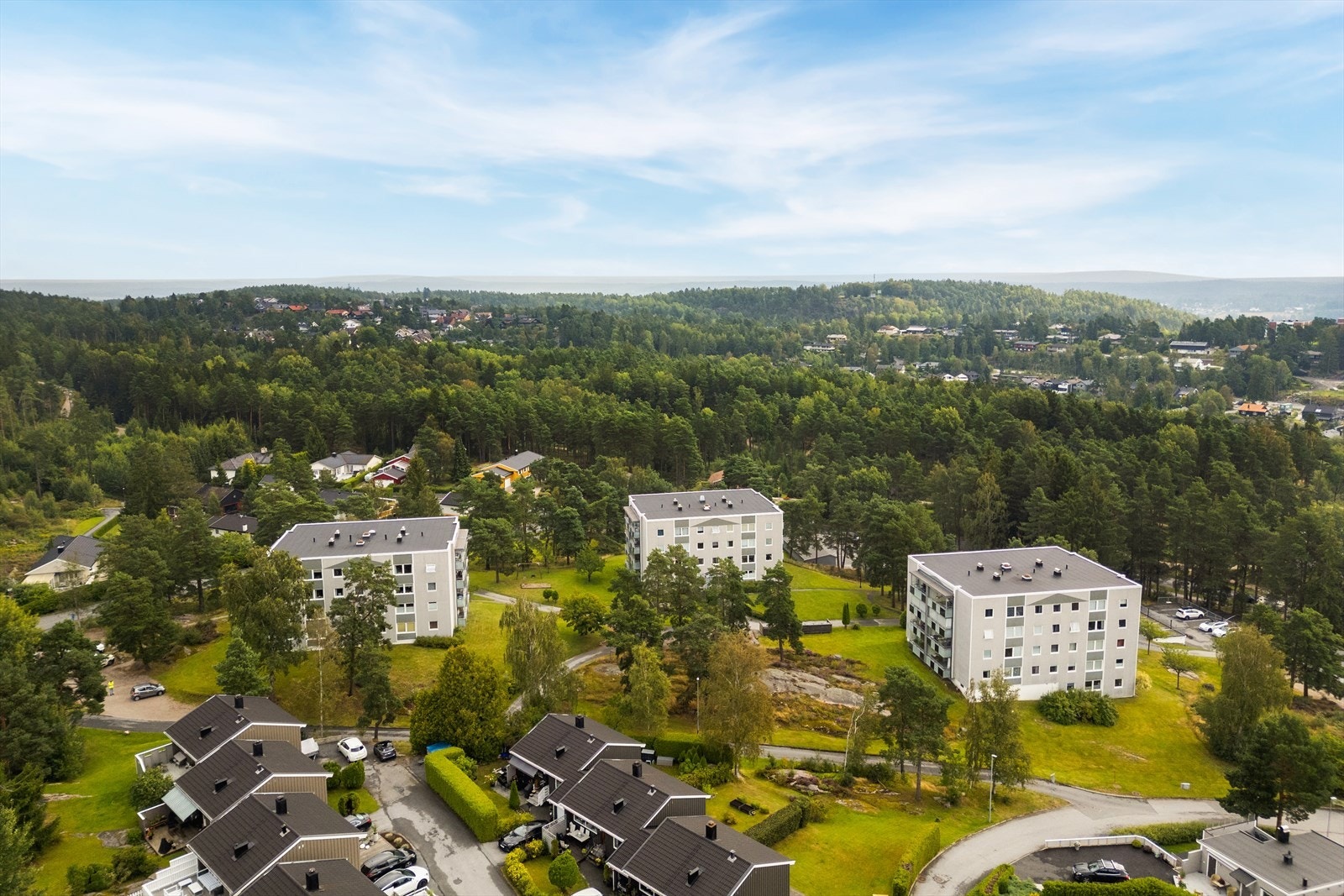 Boligen ligger i et veletablert og populært borettslag Galleribilde