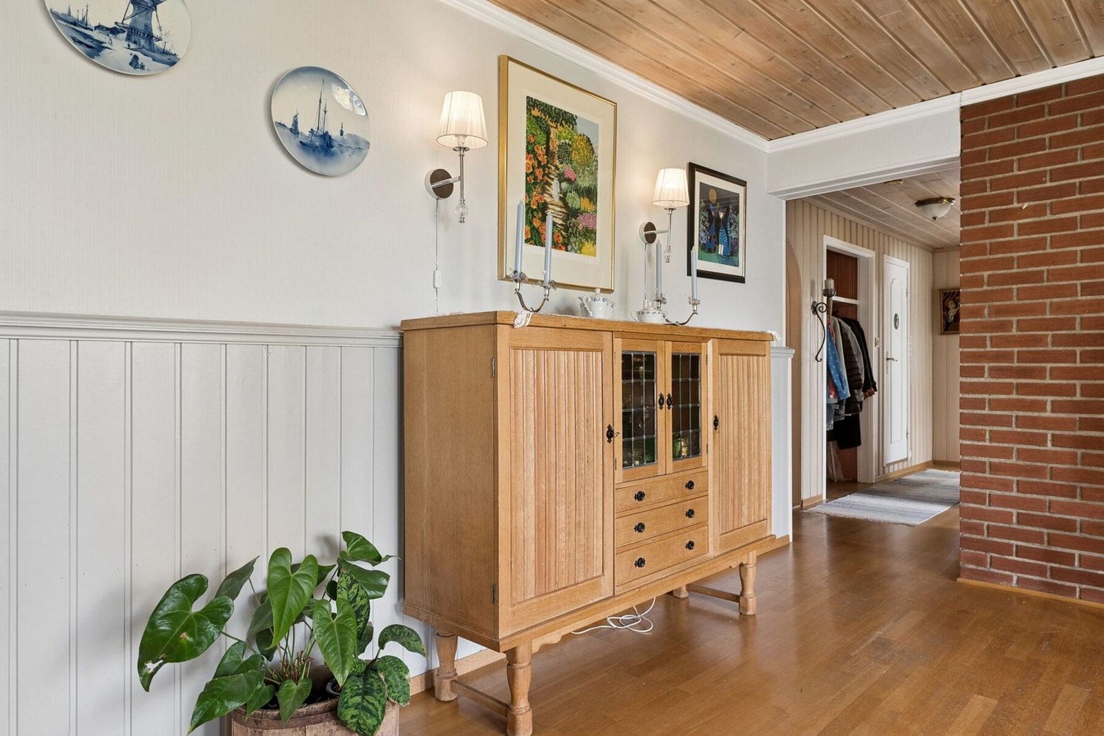 Fin planløsning hvor man kan "gå rundt" . Galleribilde