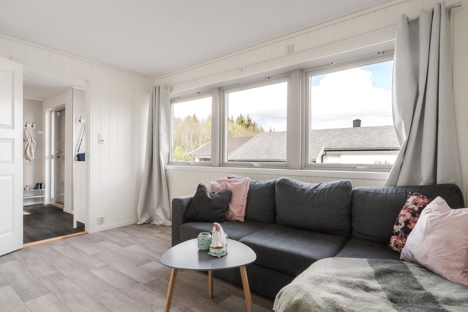 Her kan barna ha sin egen TV-stue, ungdommene få et skjermet oppholdsrom, eller rommet kan brukes som hobbyrom, lekerom eller hjemmekontor. Galleribilde