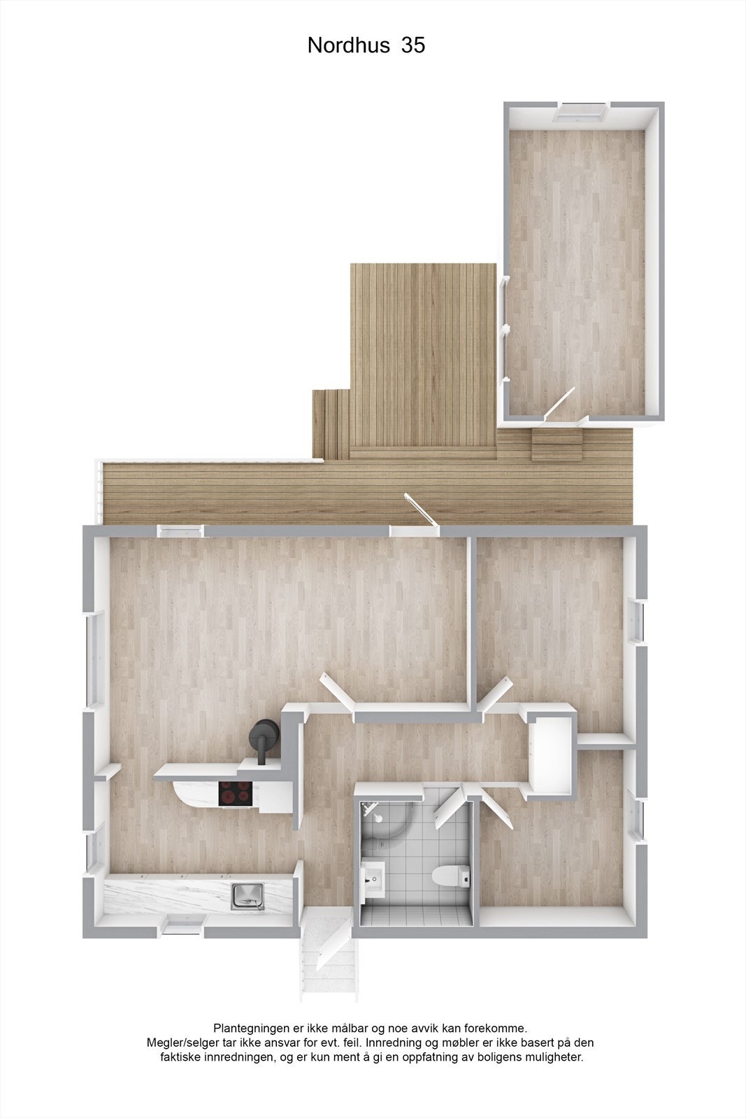 Planskisse 3D Galleribilde
