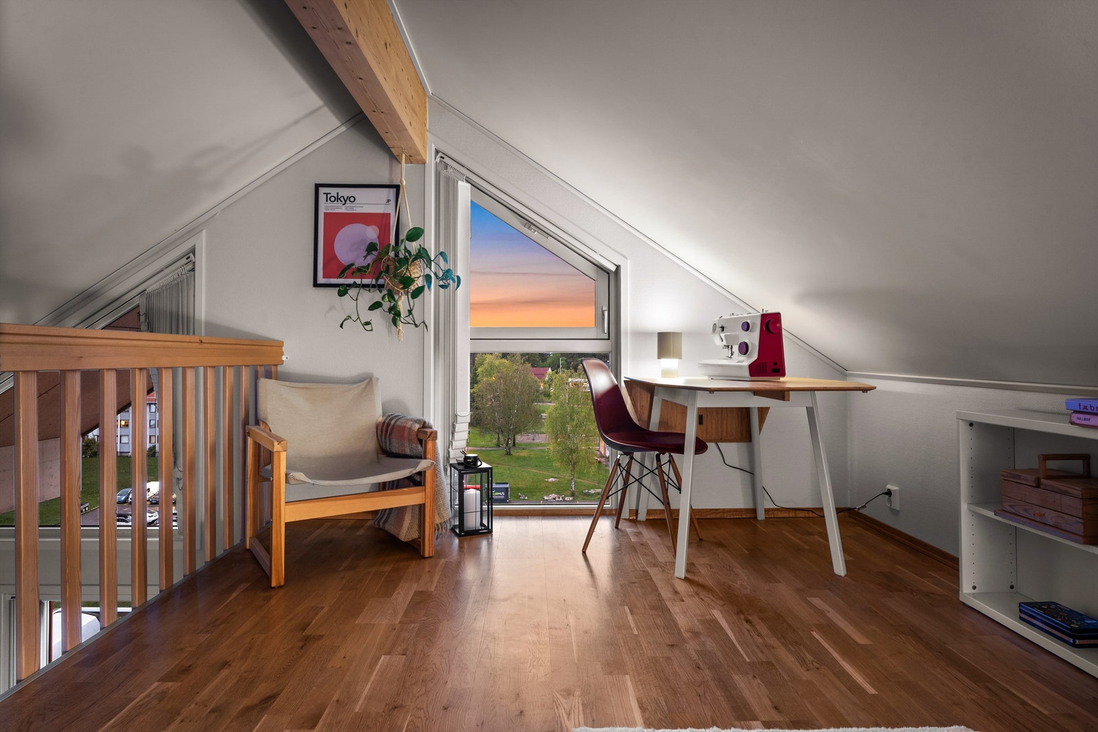 Med flott utsikt over nabolaget! Galleribilde