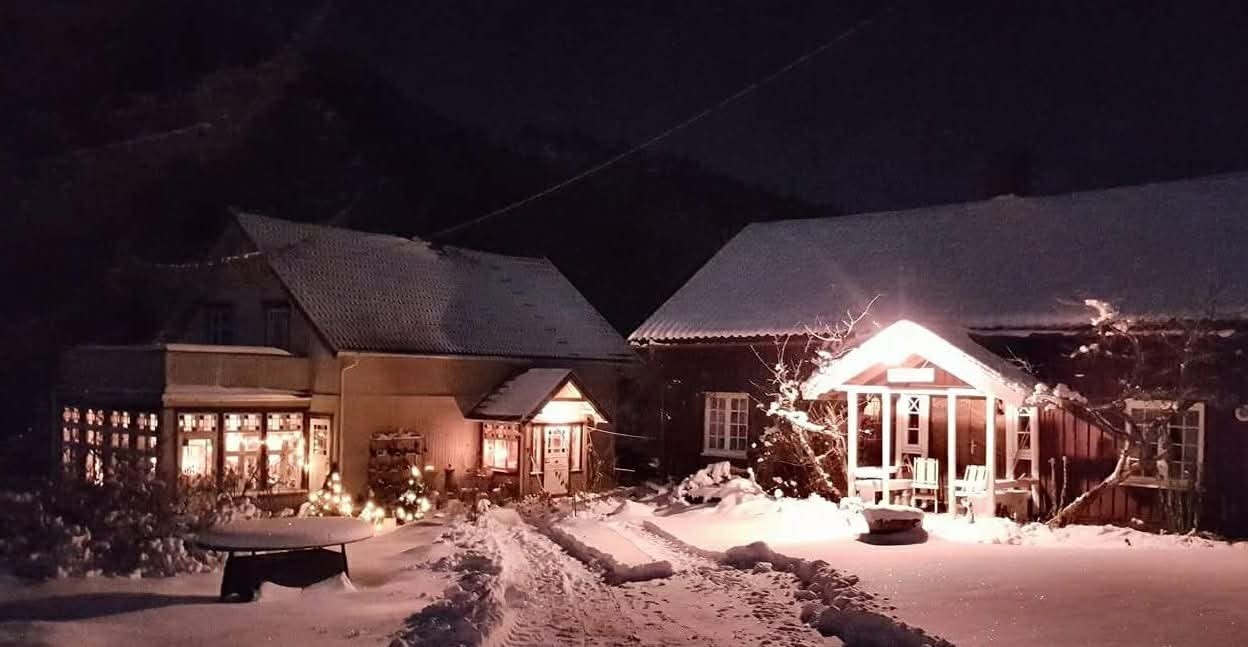 På Auen er det stemningsfullt også på vinteren. Galleribilde