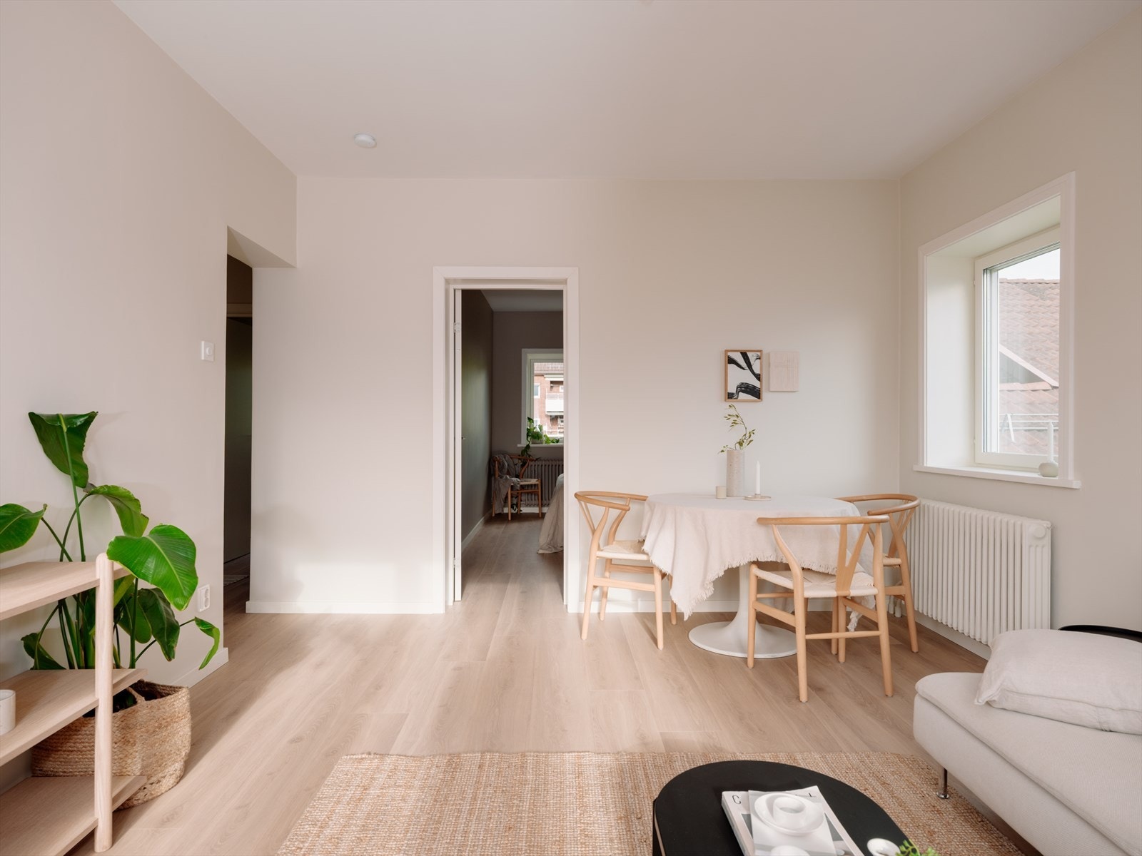 Det er også god plass til et spisebord. Galleribilde