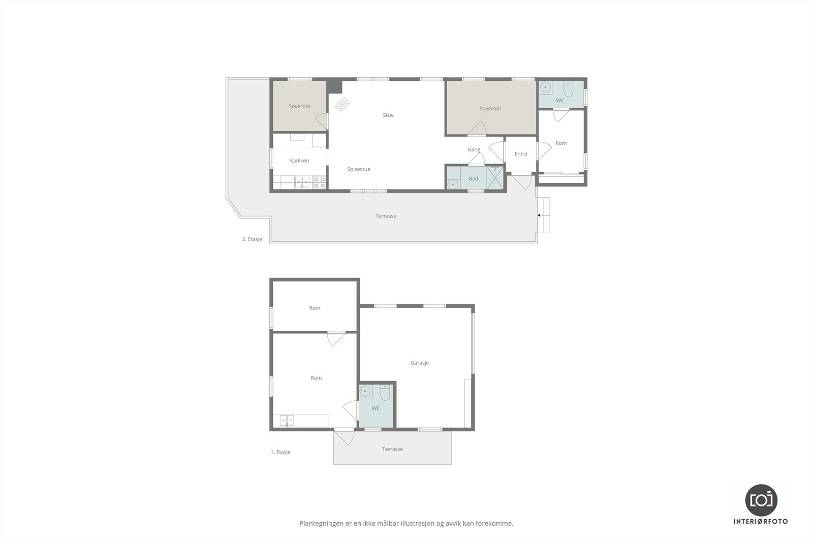 Plantegning Galleribilde