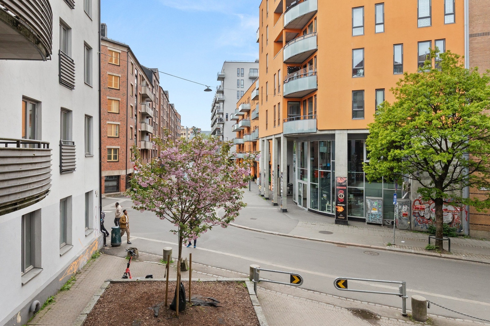 Utsikt fra balkongen. Galleribilde
