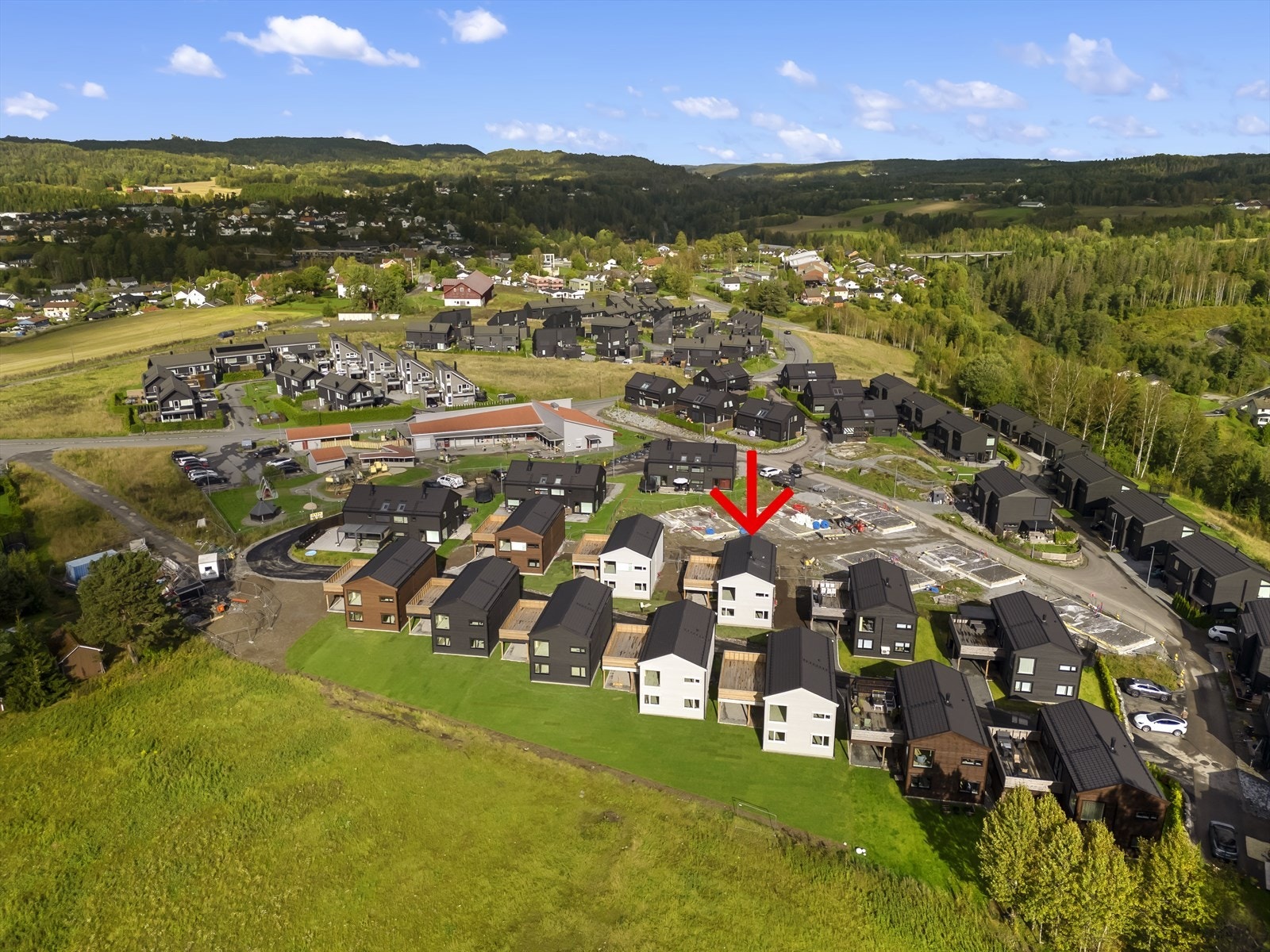 Dronefoto Galleribilde