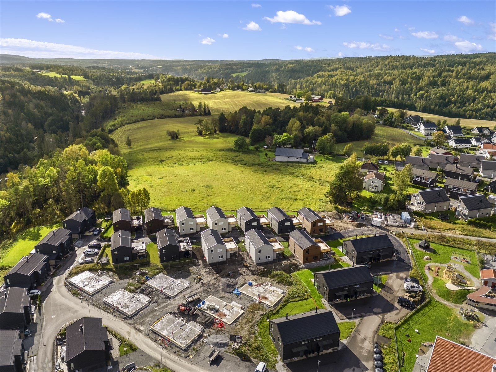 Dronefoto Galleribilde