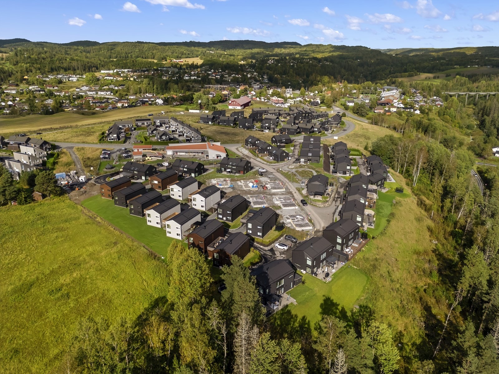 Dronefoto Galleribilde