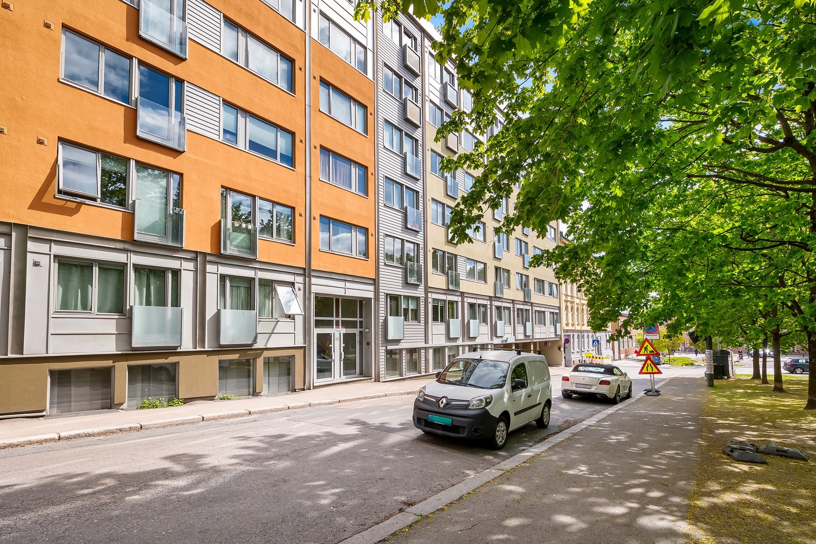 Her bor du sentralt med "alt" innen gangavstand, i et bygg som på tidlig 2000-tallet ble omgjort til leiligheter Galleribilde