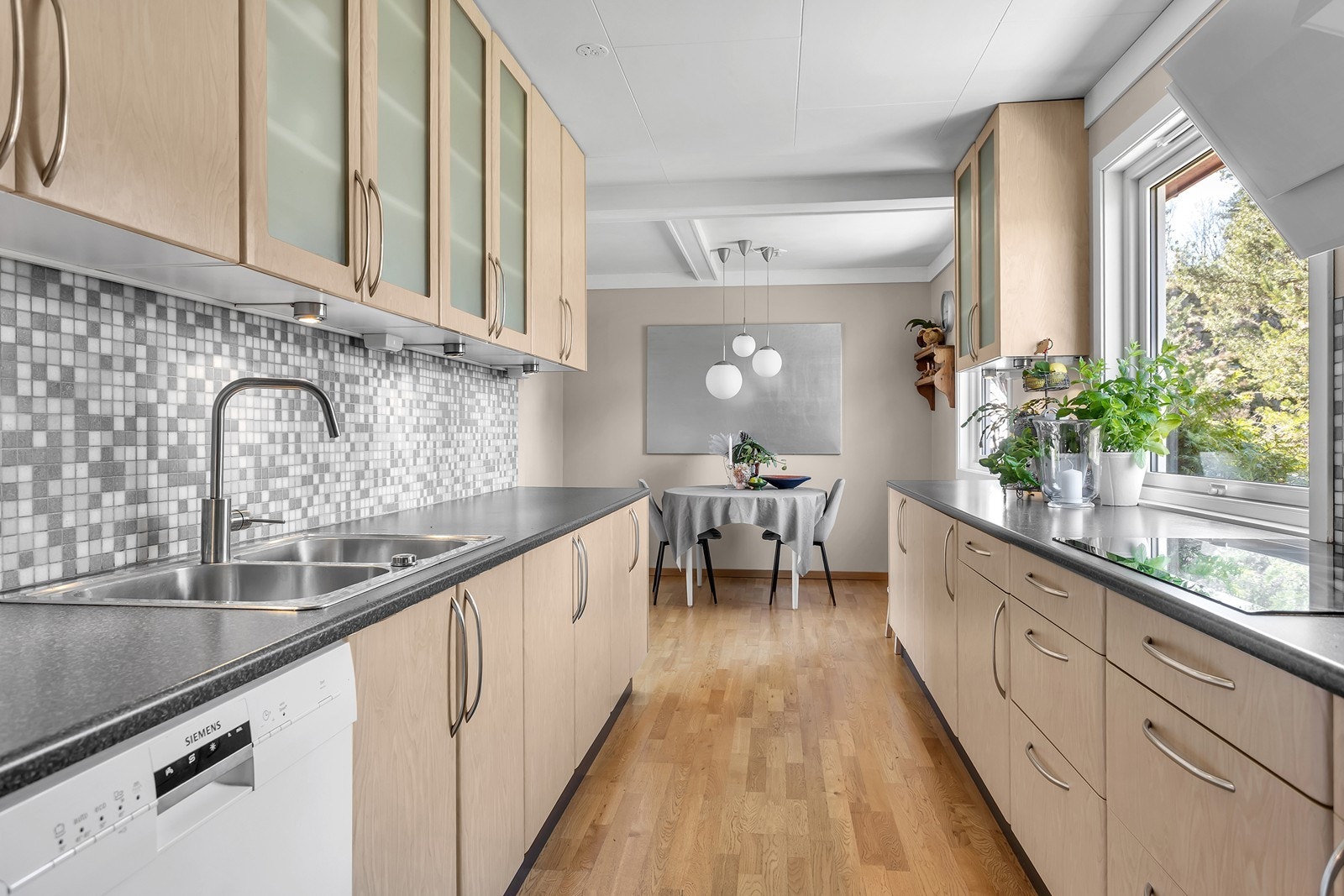 Her er det også plass til frokostbord. Galleribilde