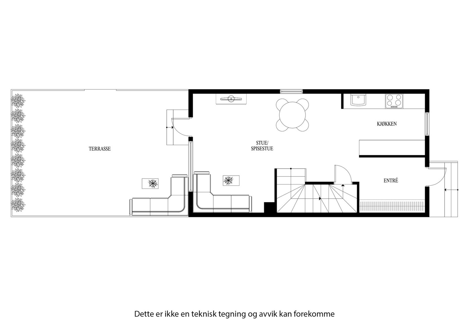 Plantegning - 1. etasje Galleribilde