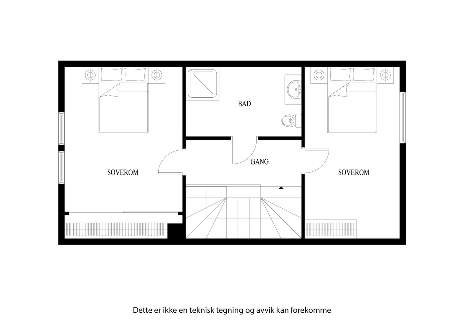 Plantegning - 2. etasje Galleribilde