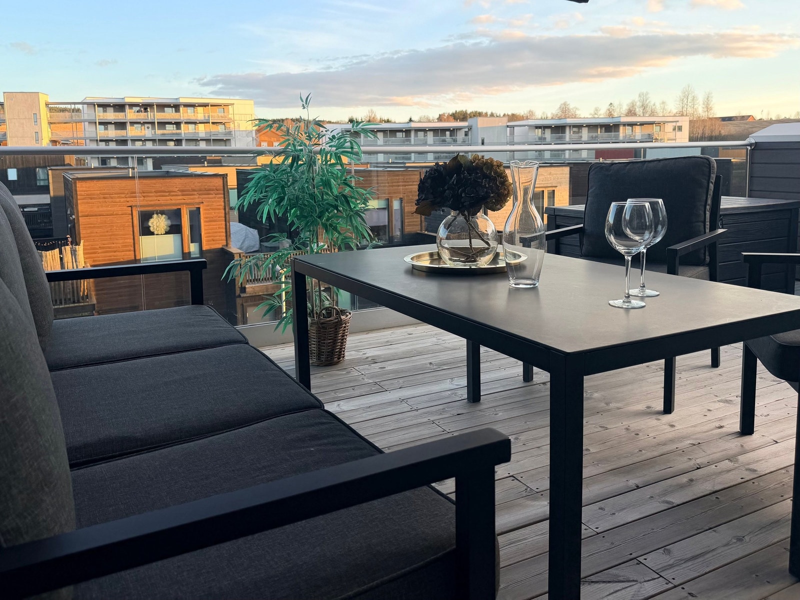 3. etg 30 m2 Takterrasse Galleribilde