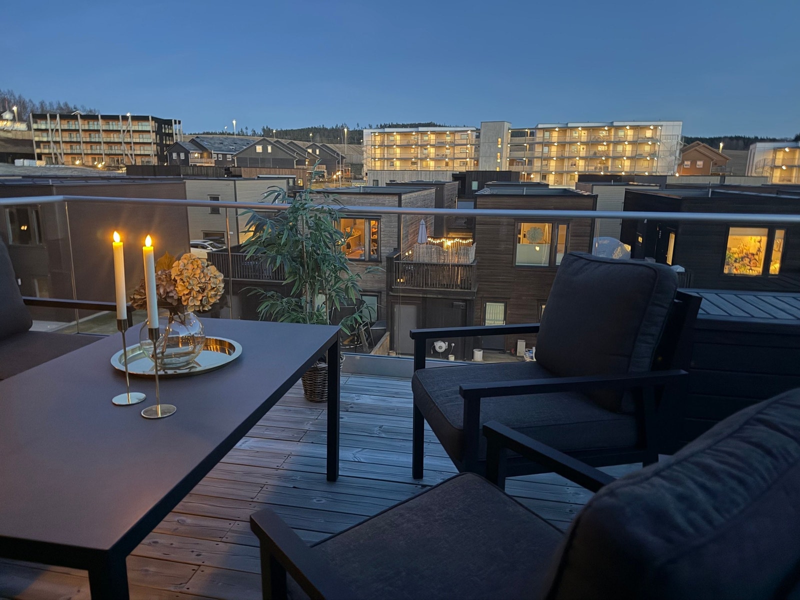 3. etg 30 m2 Takterrasse Galleribilde