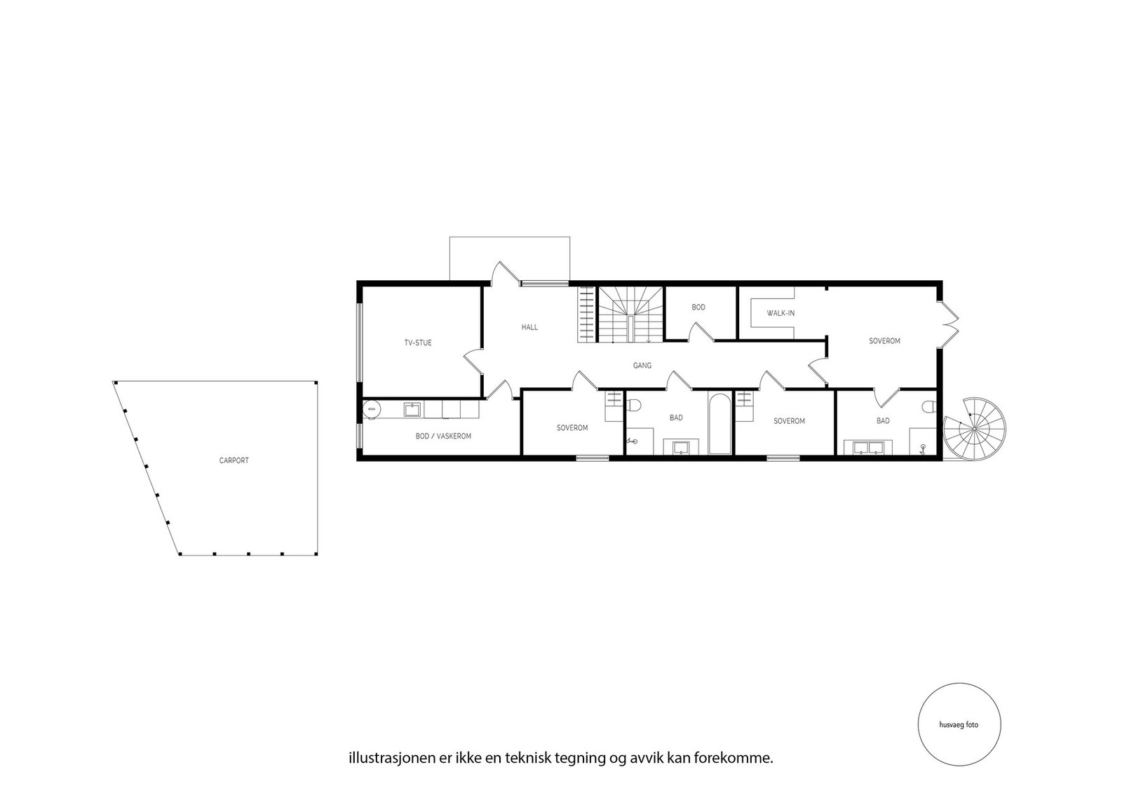 Velkommen ned til første etasje Galleribilde