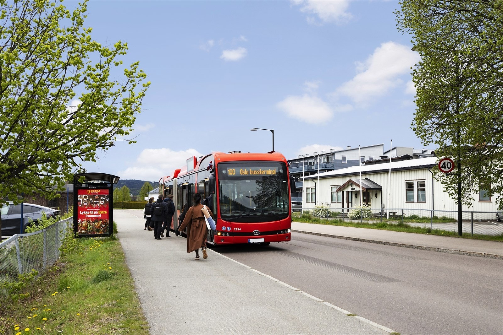 Kort gangavstand til busstopp. Galleribilde