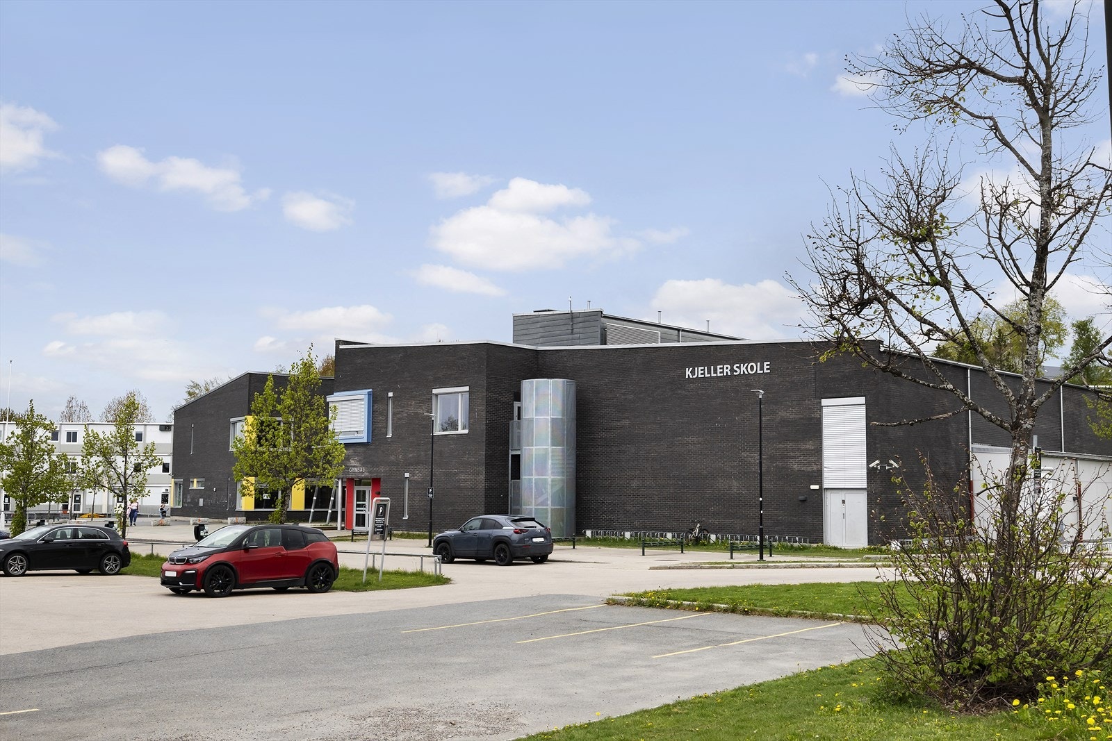 Kort vei til Kjeller skole. Galleribilde