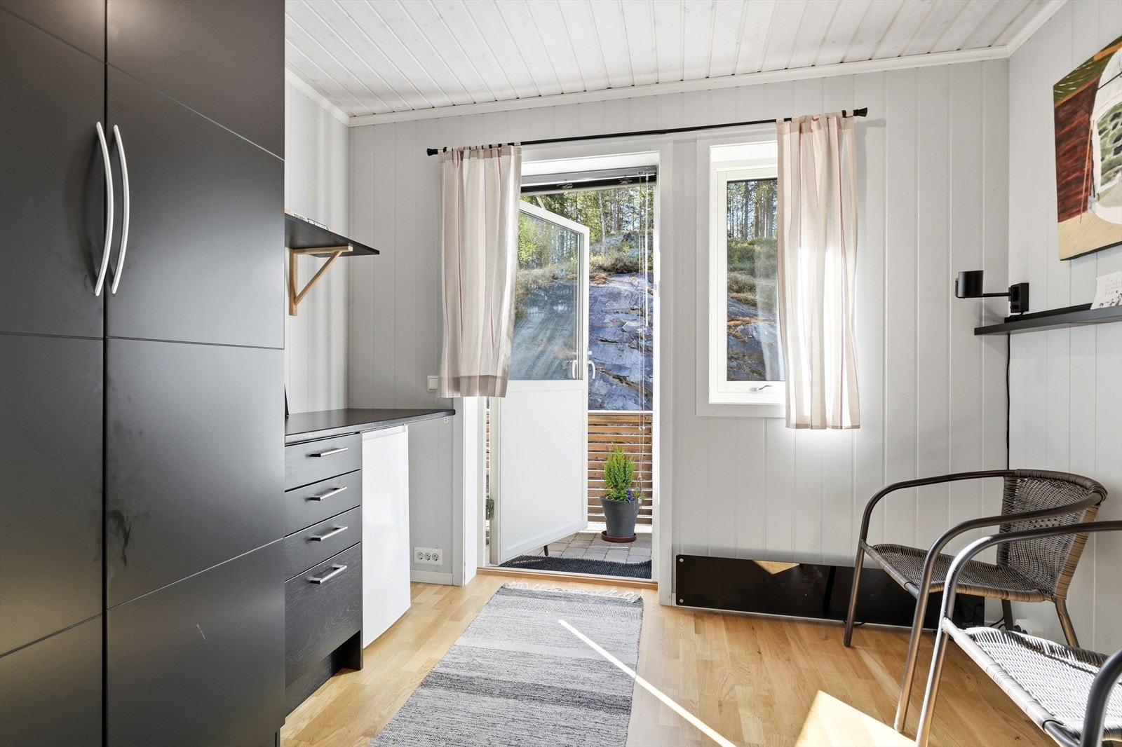 Direkte utgang til terrasse Galleribilde