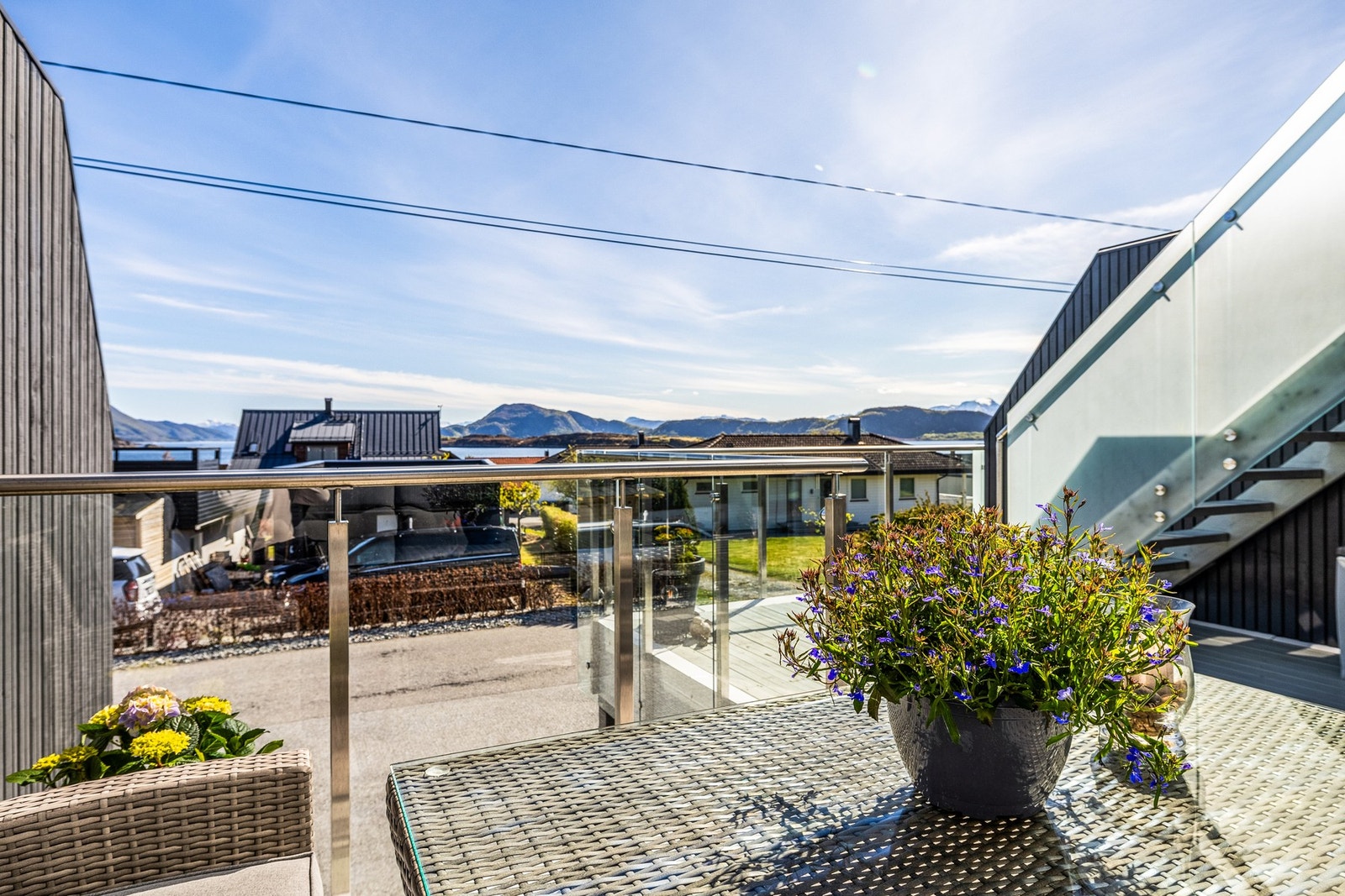 Flott utsikt Galleribilde