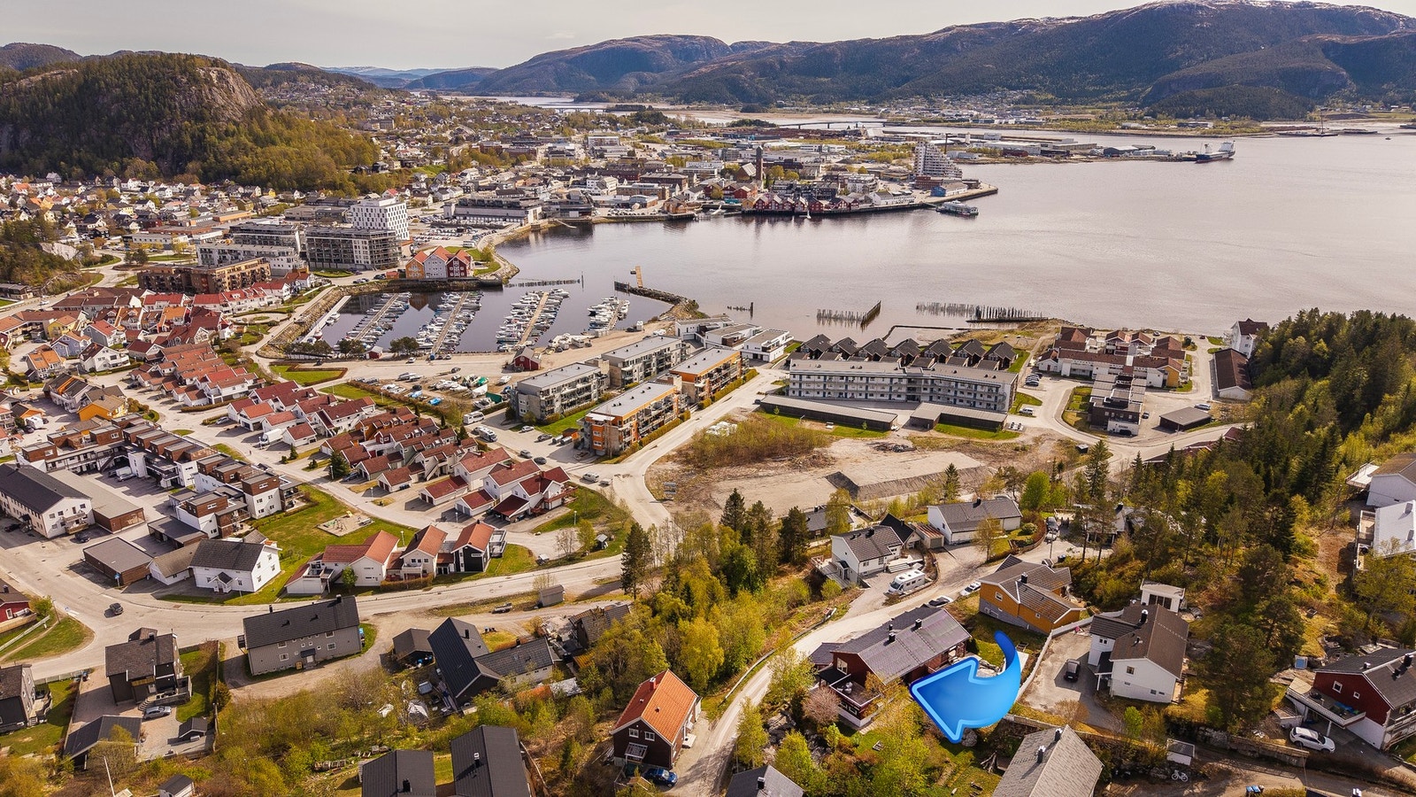 Oversiktsbilde av nærmiljøet Galleribilde