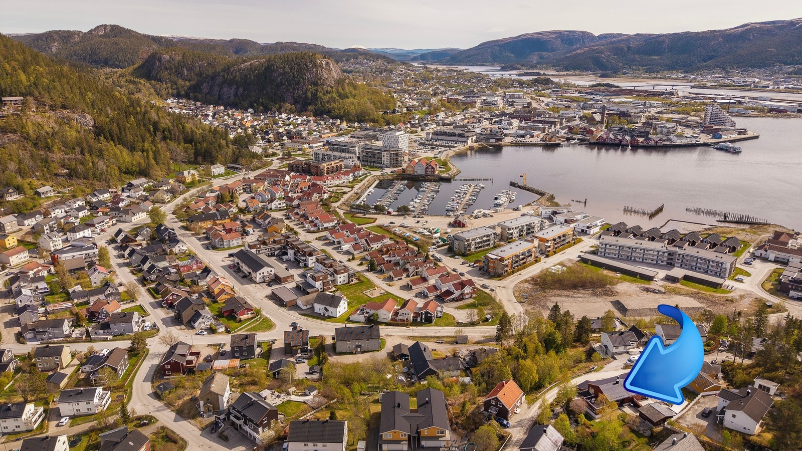 Oversiktsbilde av nærmiljøet Galleribilde