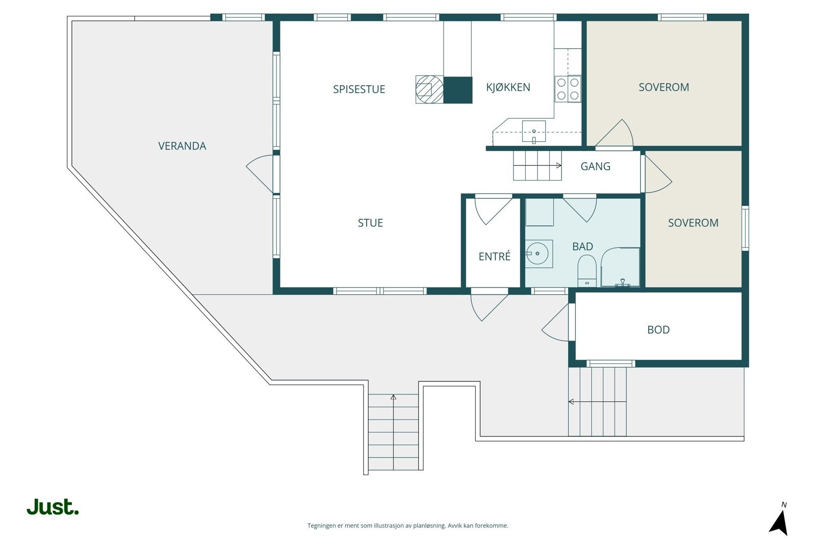 Planskisse hovedplan.