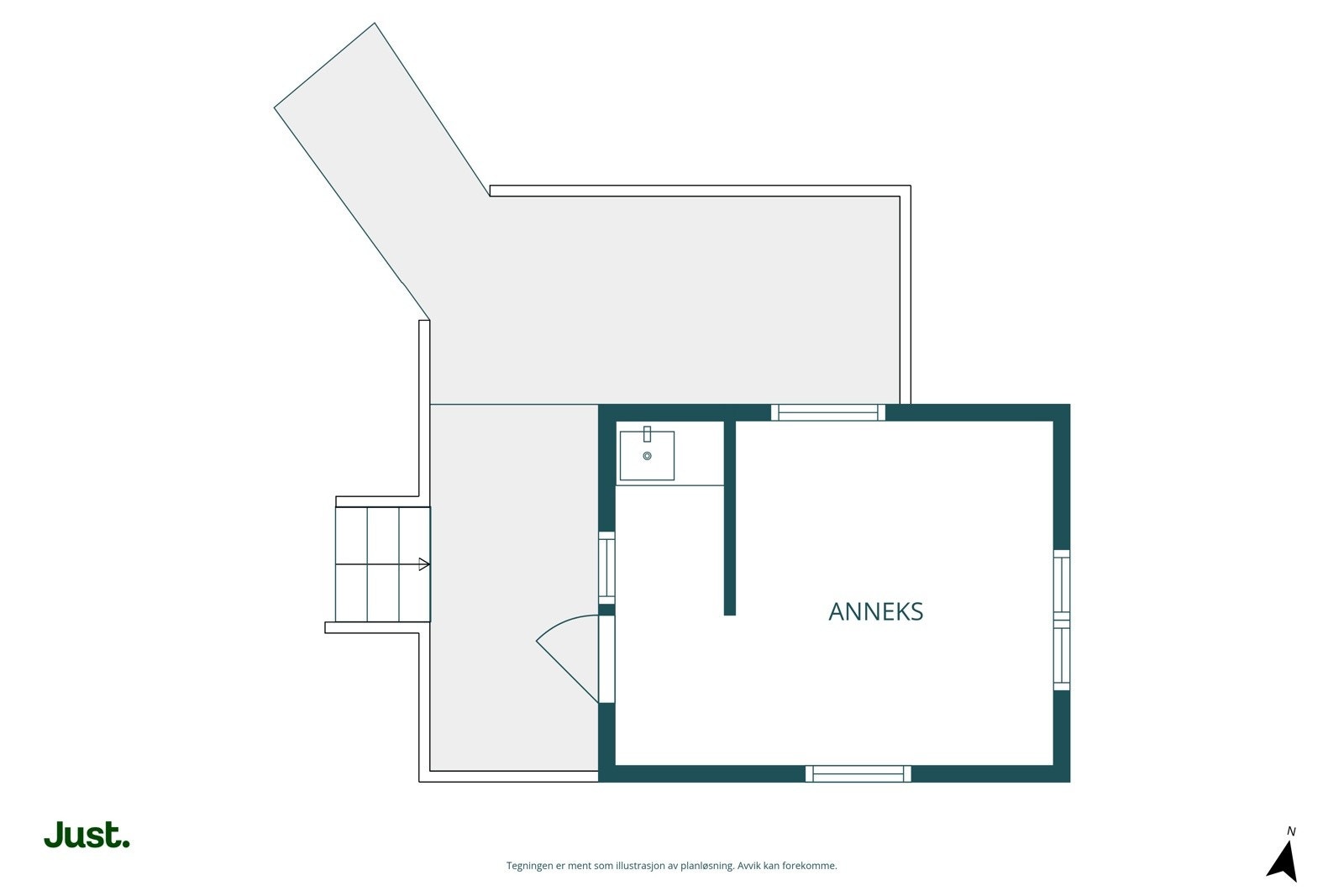 Planskisse anneks.