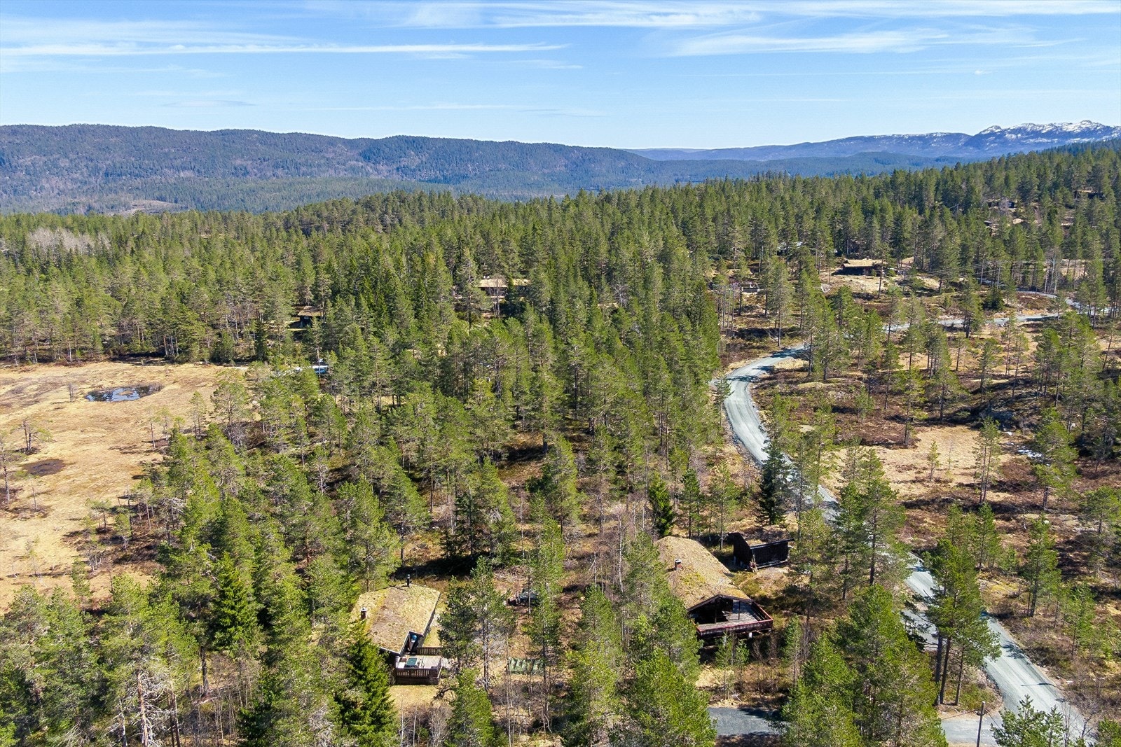 Kort vei til Kongsberg skisenter med bil. Galleribilde