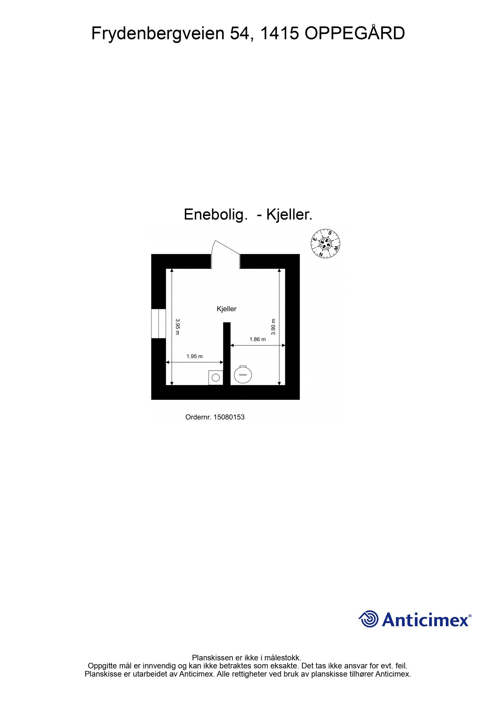 Plantegning kjeller Galleribilde