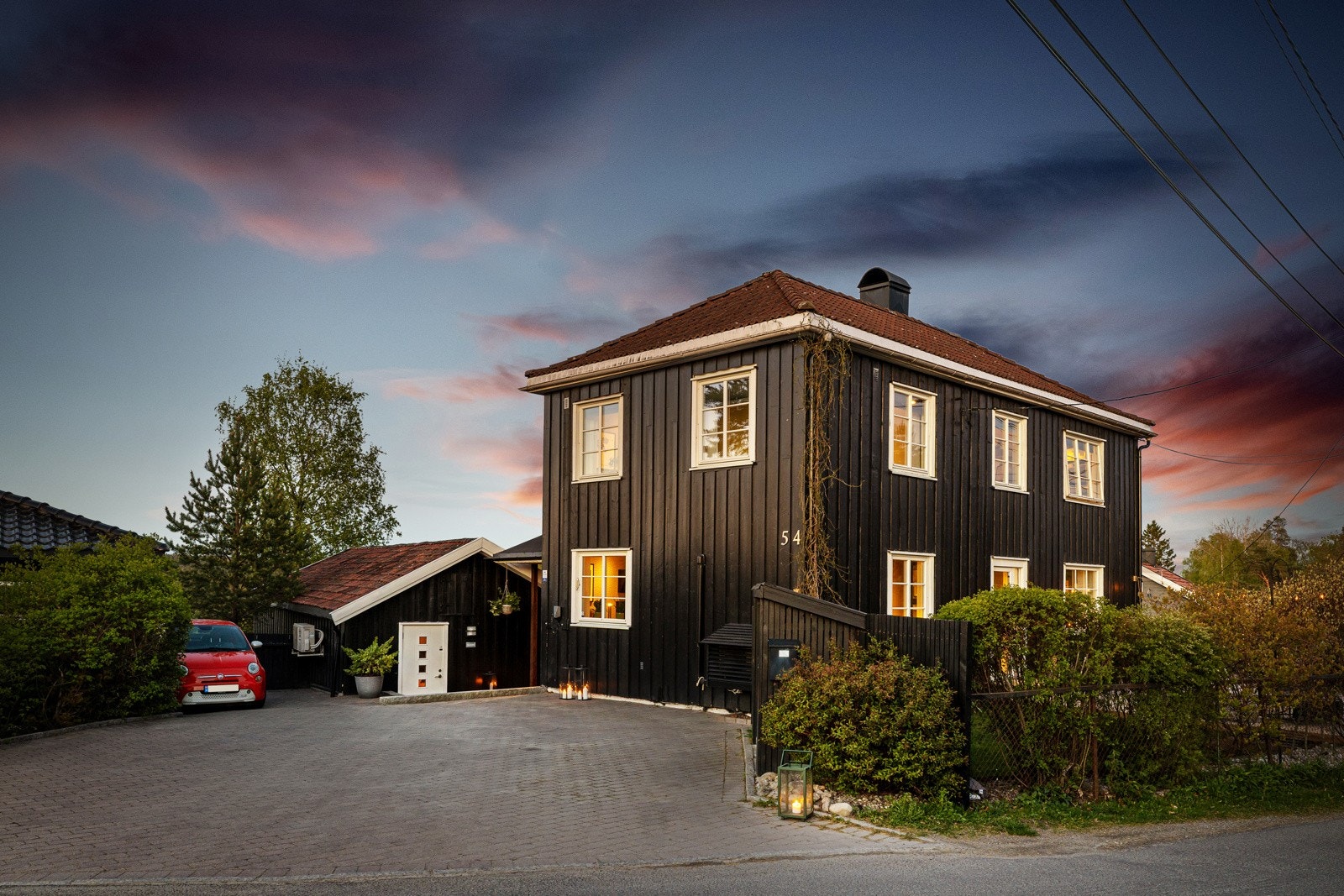 Kveldsstemning Galleribilde