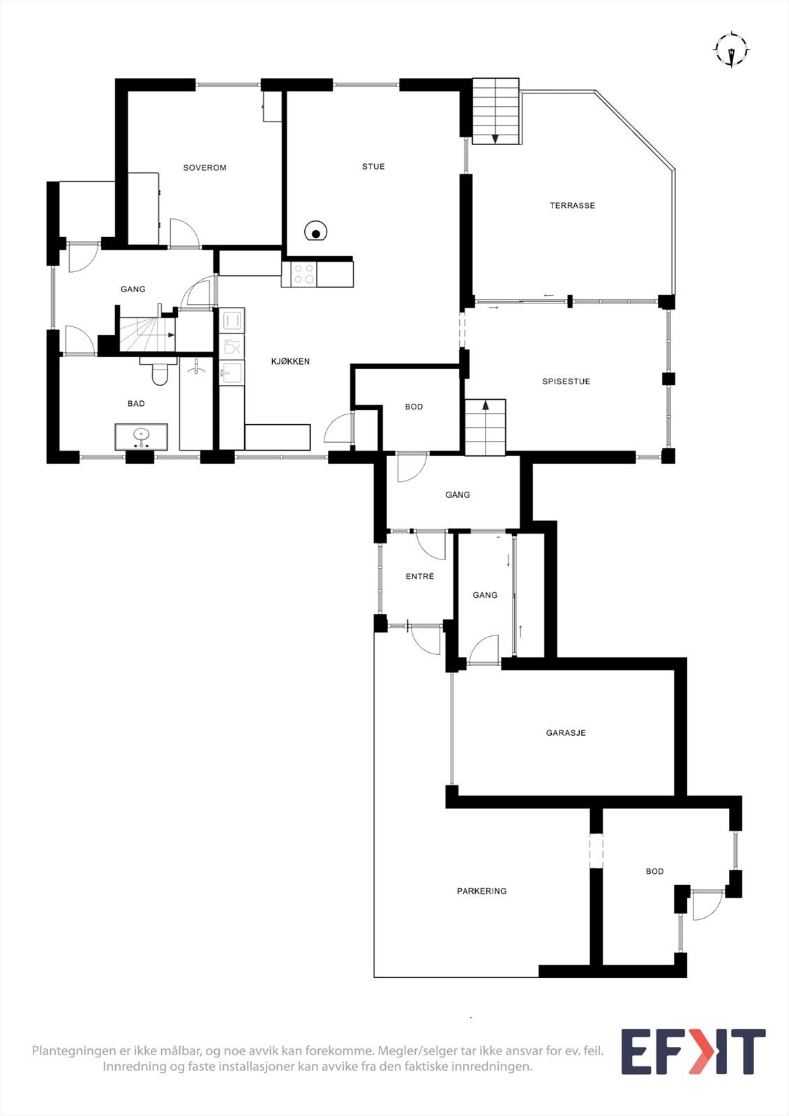 Planteikning h.etg Galleribilde