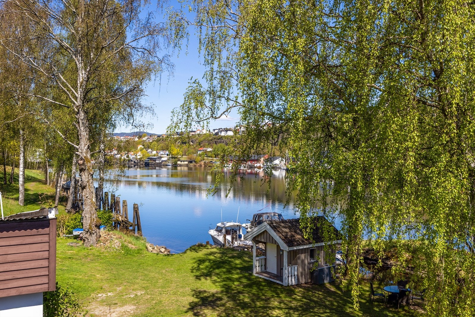 Utsikt fra hovedsoverom Galleribilde