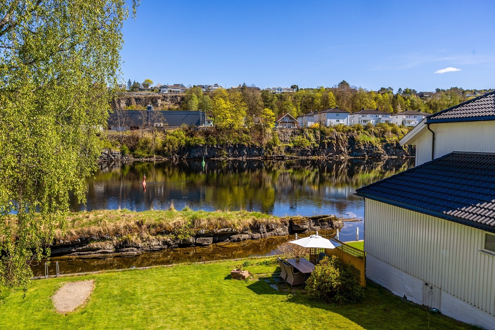 Utsikt fra hovedsoverom Galleribilde
